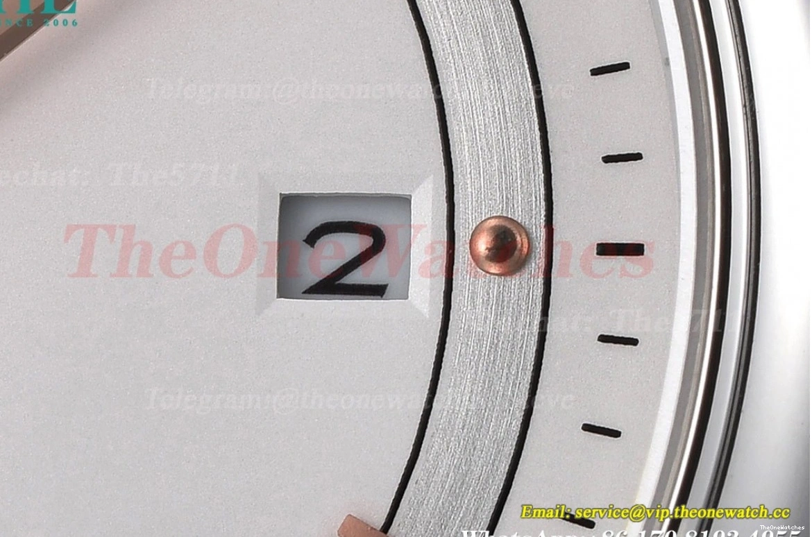 White SS Co-Axial Line Ville Men's De LE GDF 39.5MM MY8215 1226